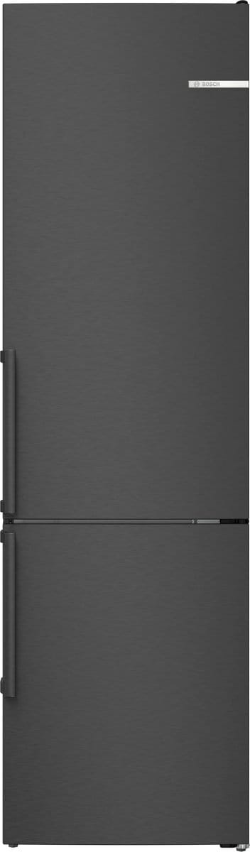 Bosch - KGN39VXAU - Serie 4 - Koel-vriescombinatie - 203cm hoog - Energielabel A - Zwart - Zeer stil - Total No Frost nooit meer ontdooien - Extra veel ruimte voor versproducten metVitaFresh XXL