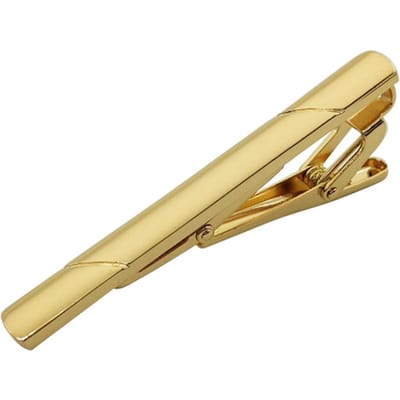 Stropdas Clip Heren High-end Mode Klassiek Zakelijk Bruiloft Eenvoudig Kraag Clip Pak Stropdas Accessoires goud