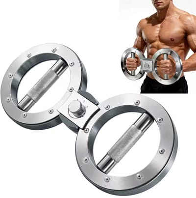 Grip Strength Trainer - Onderarmtrainer Rotator Machine - Verstelbare Weerstand 3.6–6.8 kg - Gietijzer