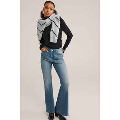 WE Fashion 5-pocket High Rise Navy Blue Taglia: W29L30 | Pantaloni Outlet | Donna | Blu