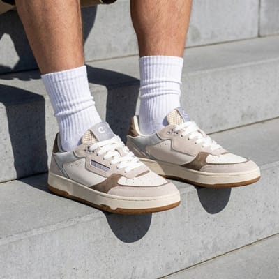 Cruyff Cruyff Volteria Sneakers wit Leer