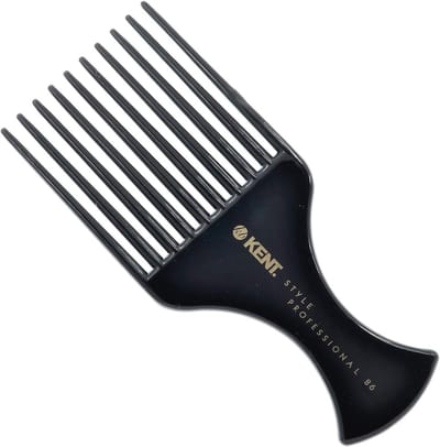 Afrokam voor Krullend Haar - 10-Punts Styling Kam, Hittebestendig, Perfect voor Volume en Vorm