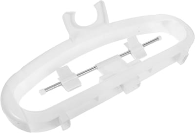 Opvouwbare Stoomhanger - Kledinghanger Stoom - Kleding Stomen - Gereedschapsloos Monteren - 42.5x17cm - Wit
