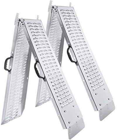 Opvouwbare Anti-slip Laadbrug 180x22,5cm met Max. Ladingscapaciteit 400KG - Ideaal voor Auto en Motor