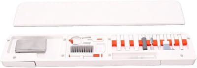 Polssteun met Kit - Ergonomisch Kussen - Comfortabel Typen - Ingebouwde Telefoonhouder - 36 cm - Wit