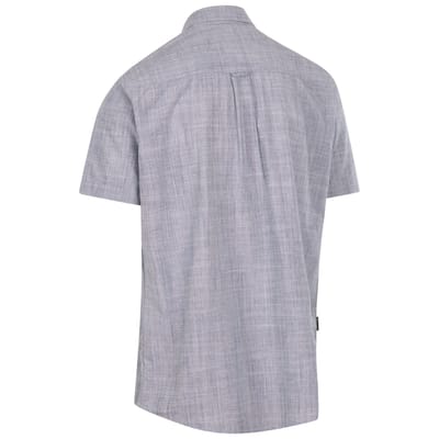 Trespass Heren Basham Woven Shirt (Donkere pauw)