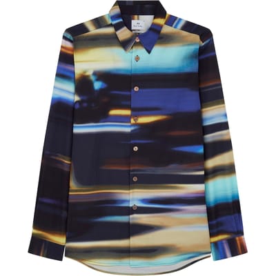 Paul Smith Mens Ls Regular Fit Bd Shirt Very Dark Navy Maat: M | Zakelijke Overhemden Outlet | Heren | Blauw