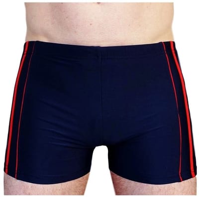 Zwemboxer Sportiva Navy - Maat XXL/3XL - Zwemboxer Heren Zwart - Bixtra
