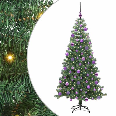 vidaXL - Kerstboom - Groen - 240 - cm - PVC