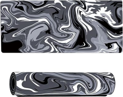 Grote Gaming Muismat XXL 800 x 300 mm, Waterdichte en Antislip Desk Mat met Gestikte Randen voor PC en Laptop, Ideaal voor Gamers en Thuisgebruik