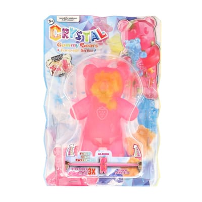 Stretchapalz Crystal Gummy Bear willekeurige kleur