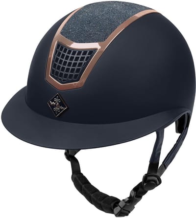 Fair Play Cap Quantinum Eclipse Brede Klep Navy Rosé Goud - L