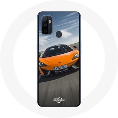 Oppo A53 Formule 1 McLaren oranje hoesje oranje