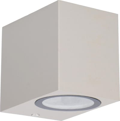 LED's Light LED Buitenlamp enkel - San Diego Wandspot buiten - IP44 - Grijs
