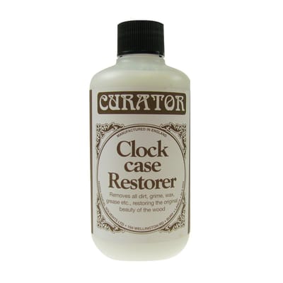 Curator Restauratiemiddel – Voor het reinigen van oude houten klokken – Verwijdert voorzichtig vuil, was, vet, enz. – C319872