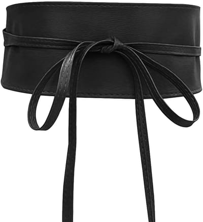 Dailygoods - Bindriem voor dames, middeleeuwse brede riem, tailleriem, wikkelriem voor jurk