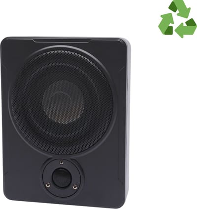 Thuys - Subwoofer Auto - Versterker Auto - Subwoofer met Kabel Zwart
