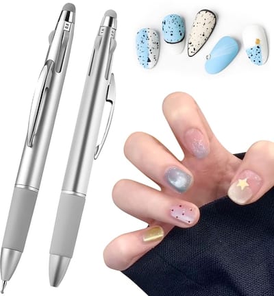 4-in-1 Gereedschap - Dailygoods- Nail Art Dotting Pen 2 Stuks