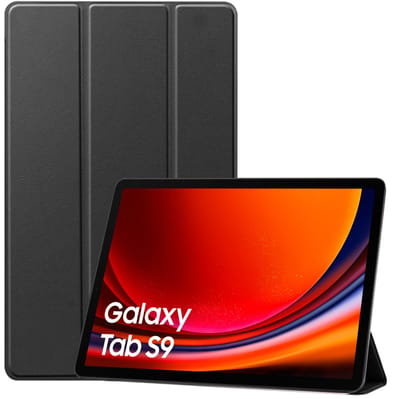 Tablet Hoes geschikt voor Samsung Galaxy Tab S10 FE / S10 Lite / S9 FE / S9 – Extreme Shock Case – Cover Zwart
