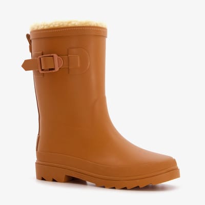 Mountain Peak gevoerde kinder regenlaarzen terracotta bruin - Maat 28 - 100% stof- en waterdicht