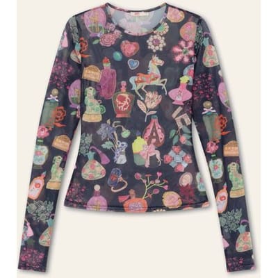 Oilily Tommorrow Top- maatL Peacoat