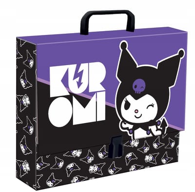 ST.Right Kuromi A4 XL Map met Handvat - Dik, Gelakt, Met Sluiting