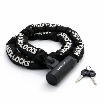 Maxx-Locks Picton Kettingslot - Art 2 Fietsslot - Ketting van 8,3 mm Dikke Schakels - Slot met ART keurmerk - Geschikt voor Electrische Fiets en Fatbike - 180 cm