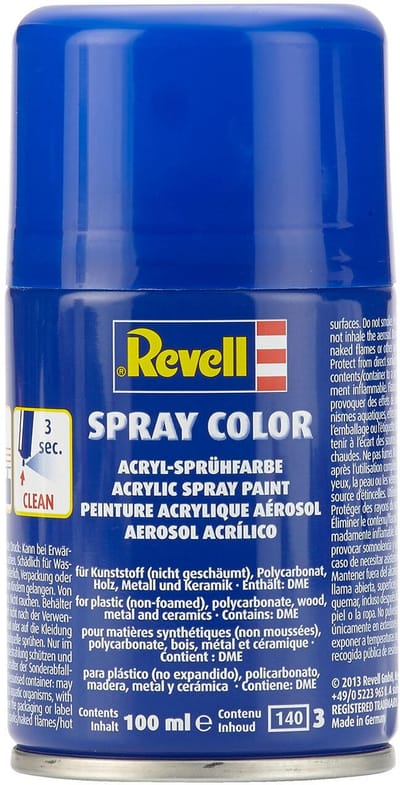 Revell Hobbyverf Acrylverf - #1 Clear - Gloss - Acryl Spray - Verf spuitbus - 100 ml