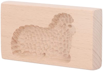 Dailygoods- Koekjesvorm Houten - Dierlijke Koekjes Vormen - Uitsteekvorm - Gemakkelijk Ontdooien - Beukenhout - Duurzaam en Herbruikbaar - Koekjesstempel