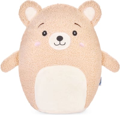 SQUISHBRUBIES Bruno de Beer - Superzachte Pluche Knuffel - Kawaii Knuffel - Squishy - Speelgoed - 35 cm - Beige