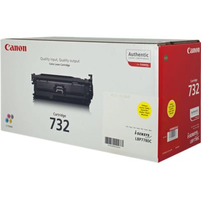 Canon 732 toner cartridge geel (origineel)