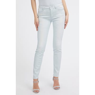 GUESS  Eco 1981 Skinny Visual Color Light B Maat: W24L29 | Skinny Jeans Outlet | Dames | Wit