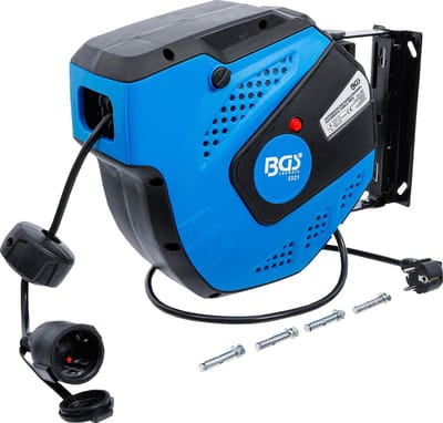 BGS Automatische Kabelhaspel 15 m - 3321