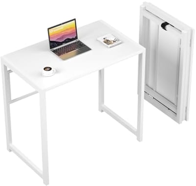 Opvouwbaar Bureau 100x48cm zonder Montage - Ruimtebesparend Werkstation voor Thuiskantoor