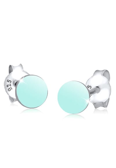 Elli - Oorbellen - Dames Cirkel Basis Geo in 925 Sterling Zilver - Dames