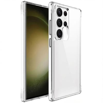 imoshion Hoesje - Geschikt voor Samsung Galaxy S24 Ultra - Case - Transparant
