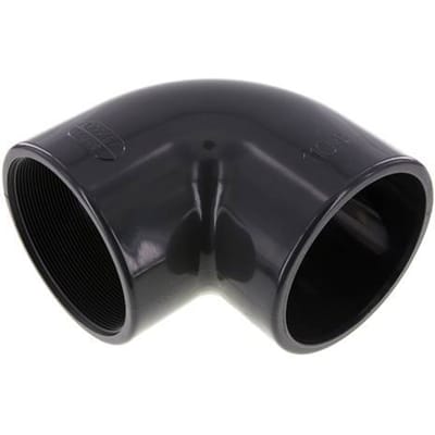Pvc 90Graden Bocht Aansluiting Vrouwelijke Socket 110X129Mm X Vrouwelijke Rp 4''