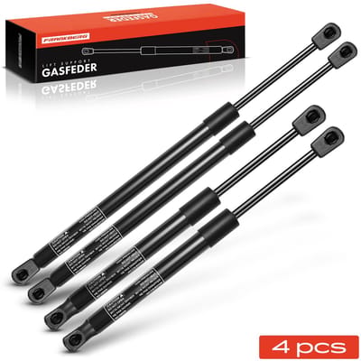 Frankberg 4x gasveer motorkap achterklep voor Jaguar XF 2008-2015
