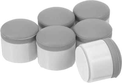 Toiletbril Bumpers - Zelfklevende Pads - Geluidsreductie - Universele Pasvorm - 2x2x2cm - Grijs