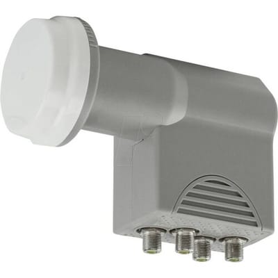 Axing SCO 4-10 Quattro-LNB Aantal gebruikers: 4 Feed-opname: 40 mm Grijs