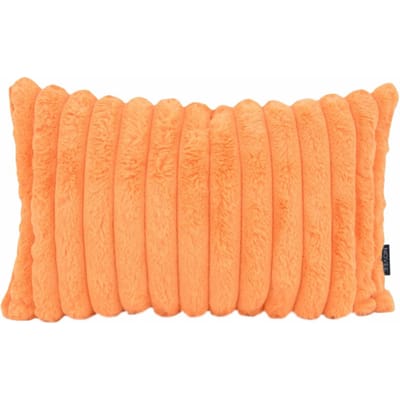 NOVÉE Sierkussen rosie rib oranje | 30 x 50 cm | polyester