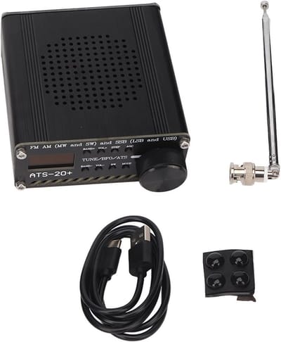 Wereldband Radio Ontvanger met Hoge Gevoeligheid voor FM, AM, SW en SSB | Draagbaar voor Buitenactiviteiten
