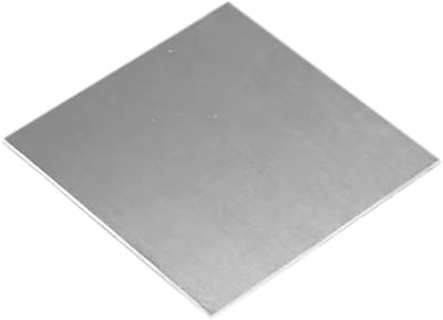 Roestvrijstalen plaat 10 x 10 cm vierkant staalpaneel 3 mm voor reparatie, lassen en ambachtelijke projecten