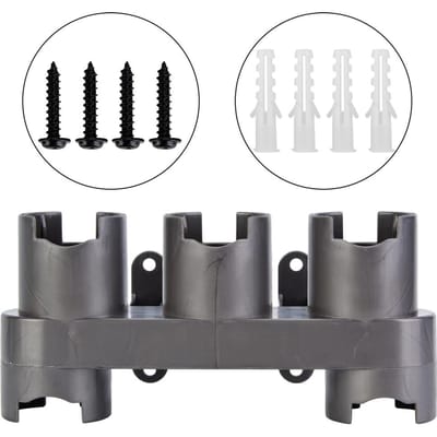 Accessoirehouder voor Dyson V7 V8 V10 Stofzuiger Opzetstukhouders Docks Station black