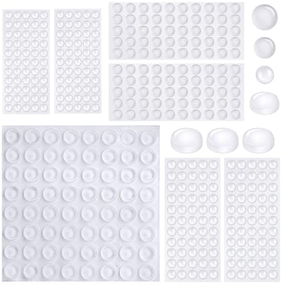 Dailygoods- Rubberen Buffers - 364 Stuks - Transparante Voetjes - Zelfklevend - Elastisch - Duurzaam - Bescherming Tegen Krassen - Meubelvoetjes