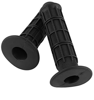 Dailygoods- Handvatten Universeel 22 mm - Rubber - Motorfiets - Antislip - Lichtgewicht - Kwalitatief Hoogwaardig - Motorhandvatten