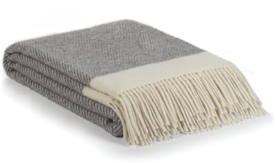 MoST - Plaid Florence - Nieuw-Zeelandse wol - 140 x 200 cm - grijs