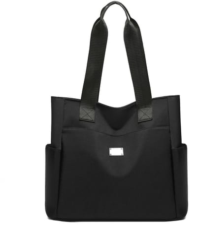 Dailygoods- Dames Schoudertas Grote Capaciteit - Waterdichte Nylon - Lichtgewicht Dameshandtas - Shopper met Meerdere Zakken - Geschikt voor Winkelen/Reizen - Schokbestendig Ontwerp