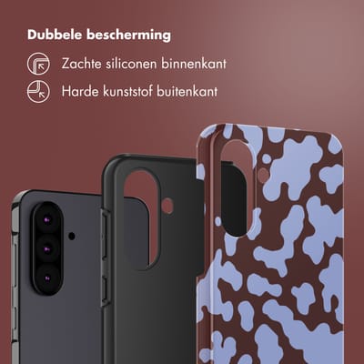 Selencia Hoesje - Geschikt voor Samsung Galaxy A36 / A56 (5G) - Backcover - Moo'd Lavender Glow