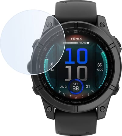 Screenprotector Geschikt voor Garmin Fenix E (47 mm) Screenprotector Glas Gehard Screen Cover - Screen Protector Geschikt voor Garmin Fenix E Screenprotector Tempered Glass